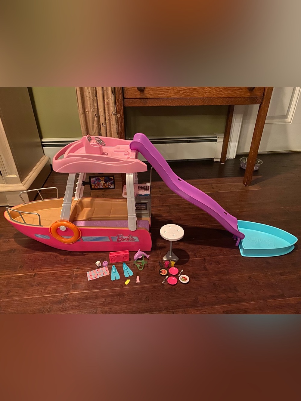Barbie Dream Boat Playset & Accessories with pool & slide 🛥️ 🛝